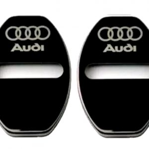 Audi A1 A3 A4 TT A5 A6 A7 Q2 Q3 Q5 Q7 ( 1 pair) Black Chrome Lock Cover